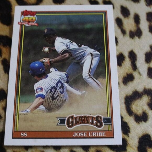 Jose Uribe #158 Baseball Card - Picture 1 of 2